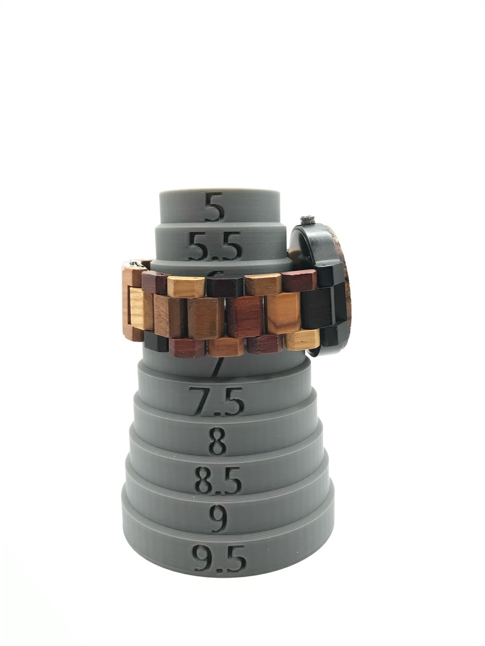 Men's Multi-Tone Wood Watch - Picture 5 of 8